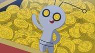 Gimmighoul as seen in the anime (Image via The Pokemon Company)